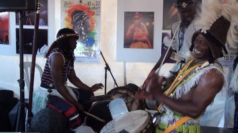 Agorafrique : percussions